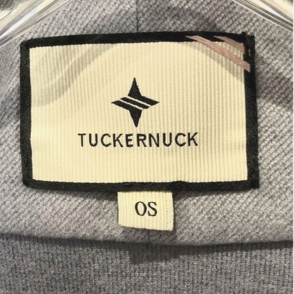 Tuckernuck Slate Leather Trim Funnel Piper Poncho - Picture 11 of 11